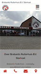 Mobile Screenshot of brabantsruiterhuis.com