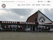 Tablet Screenshot of brabantsruiterhuis.com